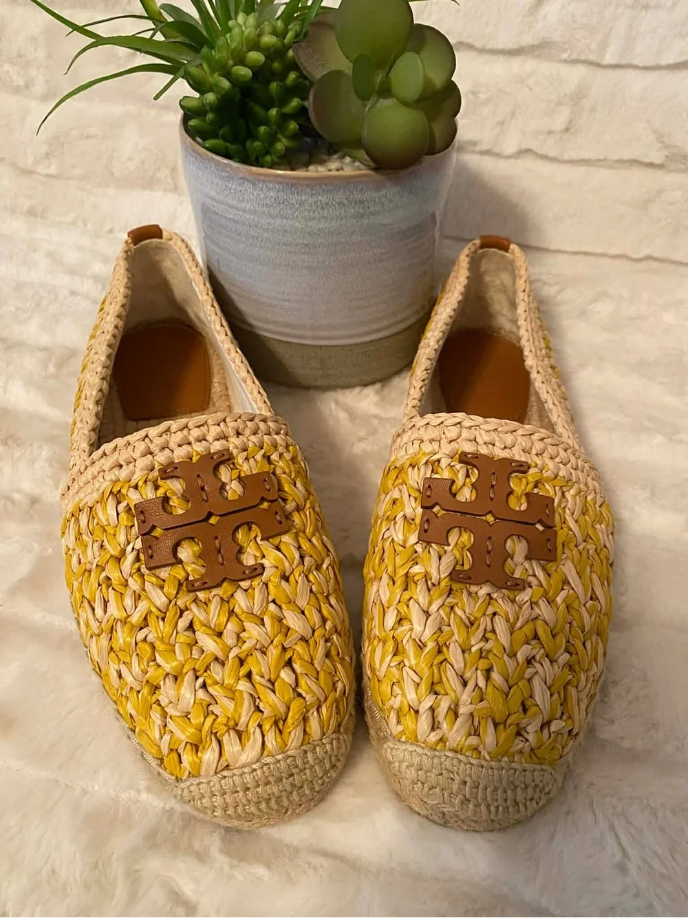 EUC Tory Burch Everly Espadrilles